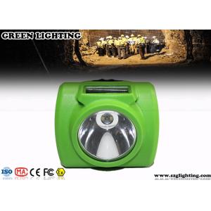 Anti - Explosion Led Mining Lamp , 13000 Lux Hard Hat Lights With USB Charger