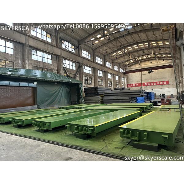 Quality 80 Ton 3x18m Weighbridge Scale Vehicles Accurate Weight Measurement Solution wholesale
