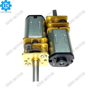 Silent micro 12v dc gear motor high torque 80 rpm with encoder