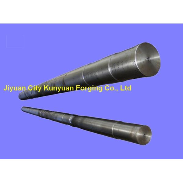 Custom Cast Solid Forged Steel Shaft For Borehole Shaft Driven Pump ISO 9001 -