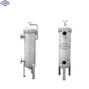 Industrial Large Capacity Liquid Filtration Multi Bag Filter Housing