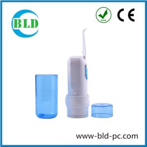 China Portable Oral Irrrigator Dental Care Water Jet Electronic Flosser with 5 Tips Material PC,ABS on sale
