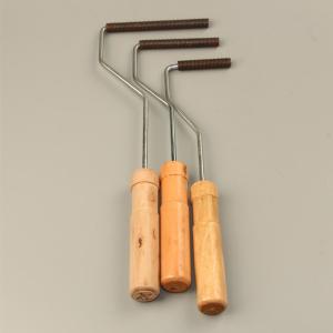 FRP Hand Paste Paint Brushes And Rollers Screw Iron Roller With Strong And