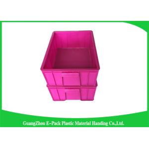 Durable Plastic Stackable Containers Tote Storage System 480*355*170mm
