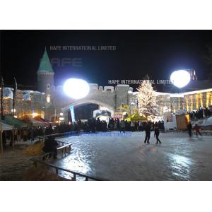 8000W Metal Halide Lamp Helium Party Balloons PVC / Polysilk With Lights In Them