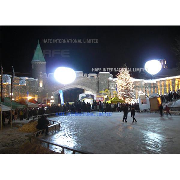 Quality 8000W Metal Halide Lamp Helium Party Balloons PVC / Polysilk With Lights In Them wholesale