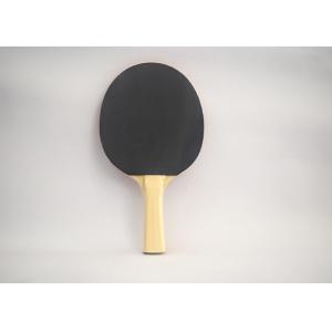 1.5MM Sponge Ping Pong Racquet With Ergonomic Plain Handle