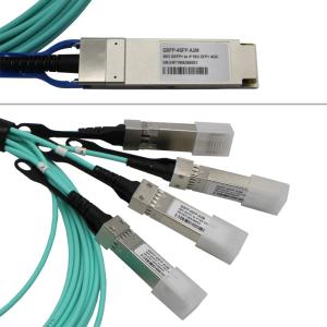 QSFP-4SFP-AxM 1m 3m Active Optical Cables 40G To 4x10G Qsfp Aoc Cable for data