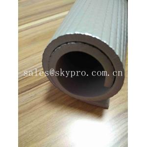 Flexible Foam Heat Insulation Sheet with Aluminum Foil Sheet Fireproof Coated