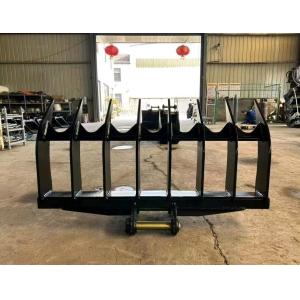 Excavator Rake Bucket , land rake for excavator CAT320D PC200