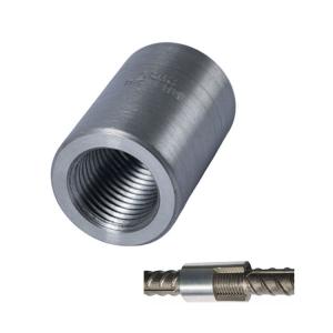 Iso9001 Certified Threaded Rebar Couplers Connecting Steel Mechanical Splicing