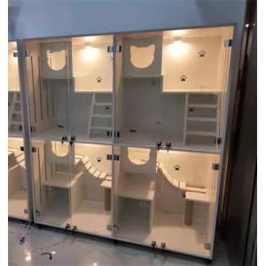 Customized Multilayer Luxury Solid Wood Cat Villa Multifunction Durable