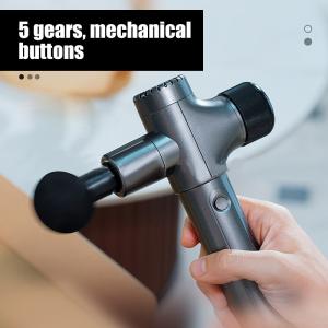 Handle impact massage gun deep tissue muscle back massager handheld pain relief