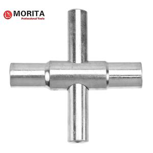 Plumbing tools 4 Way Sillcock Key 4 Wrench Sizes-1/4”,9/32”,5/16”,11/32” (1 Pack