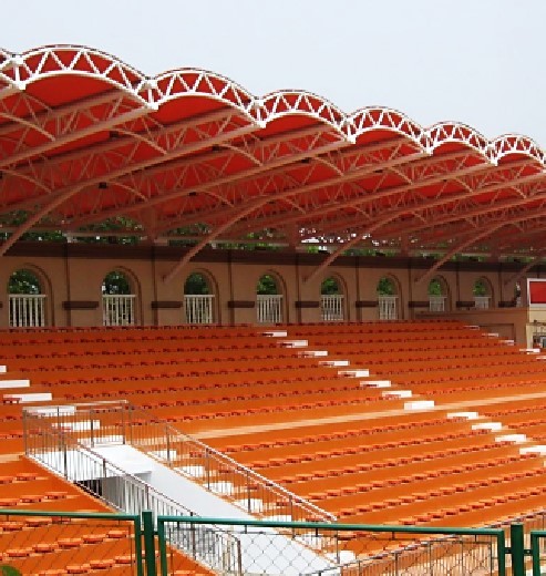 Quality Custom Steel Structure Hangar 1550㎡ with H Section Beams wholesale