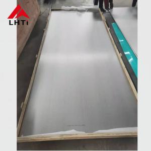China 6Al - 4V Gr5 Eli Annealed Titanium Plate Corrosion Resistance For Chemical on sale