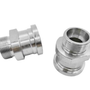 Stainless Steel Hydraulic Hose Ferrule Fittings Adapter Connector Pipe Fittings