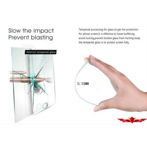 New 0.33MM Right Angle high level Japanese tempered glass film for Samsung