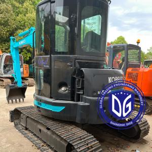 Used SK55 Kobelco Mini Crawler Hydraulic Excavator,5.5 Ton,90% New,Ready On Sale