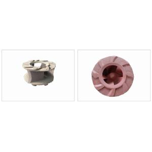 FGD Sea Sand Single Suction Impeller In Centrifugal Pump Corrosion Resistant