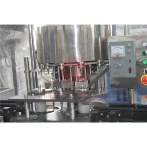 1500BPH Plastic Bottle Rinsing Water Filling And Capping Machine With CNP Pump