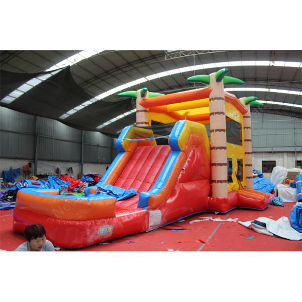 Customized Color and Size Kids Bounce House with Slide Commercial Grade