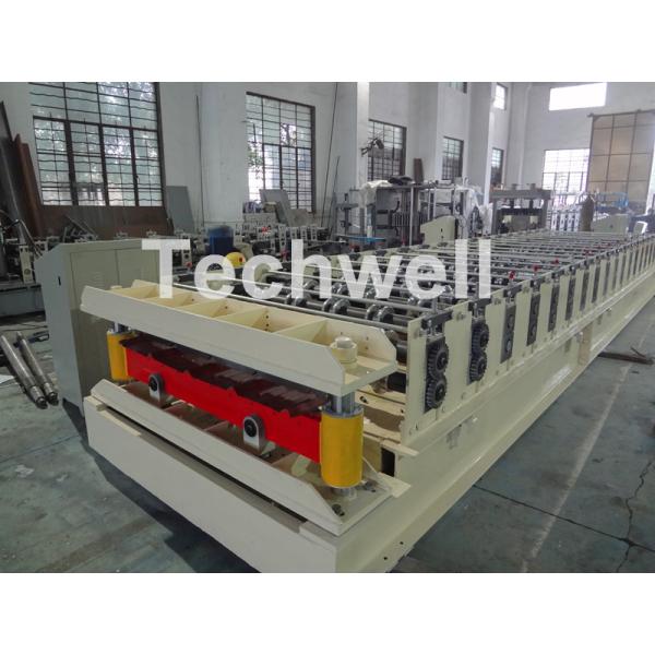 Wall Cladding Roof Roll Forming Machine , Metal Forming Equipment Yield Strength
