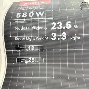 580W PV Soft Solar Hybrid Inverter for Photovoltaic Energy Panel Set with Short