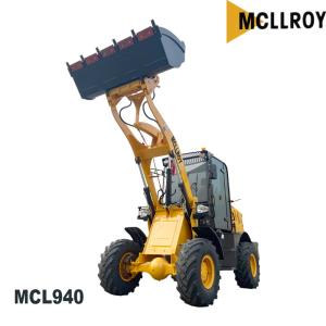 Flexible Mini Compact Loader , Wheel Front Loader 2200kg Rated Load