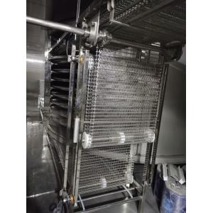 1200kg/H 500kg/H Single Spiral Air Blast Tunnel Freezer IQF Freezer