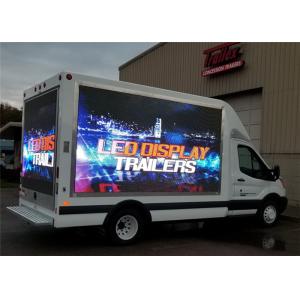 P10mm 1R1G1B Vehicle LED Display , Truck Mounted LED Screen Energy Saving