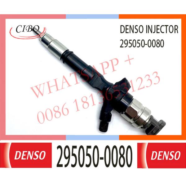 295050-0080 Neutral Common Rail Diesel Fuel Injector For TOYOTA 23670-30390