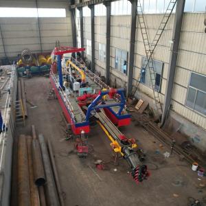 Max Dredging Depth 45° 8m Cutter Suction Dredger For Riverbed Sand Extraction