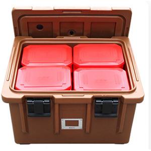 110L Insulated Food Transport Containers For Loading Lunch Box With Wheels