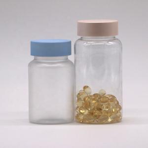 60ml/100ml/120ml/250ml PET Plastic Bottle with Matte Finish Customized Color and