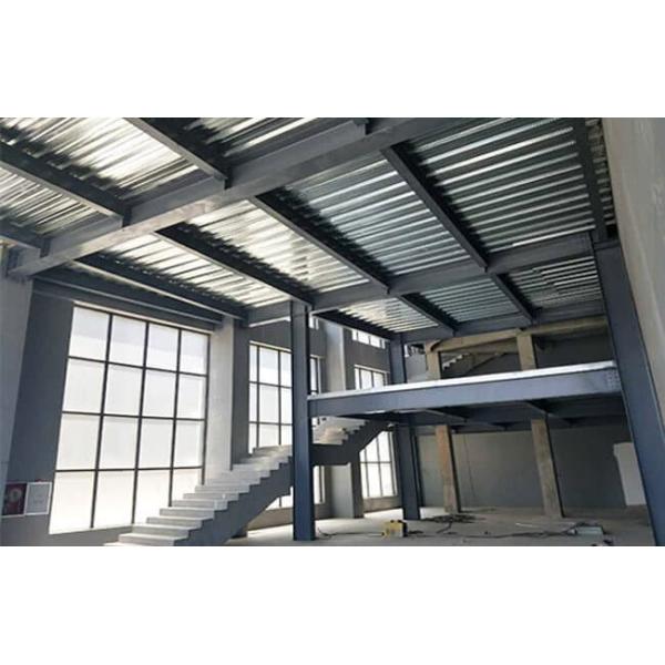 Aluminum Alloy Window Prefab Steel Structure Warehouse Workshop For Fast And Easy Construction