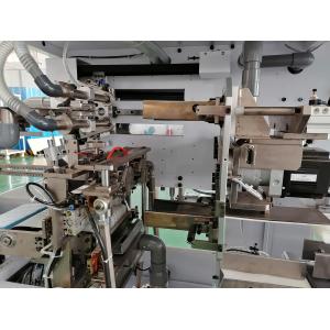 Feminine Hygiene Pads / Sanitary Towel Packaging Machine On Line Bag Making