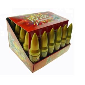 High Grade Ingredients Soft Super Spray Candy Bullet Shape 12 Months Shelf Life