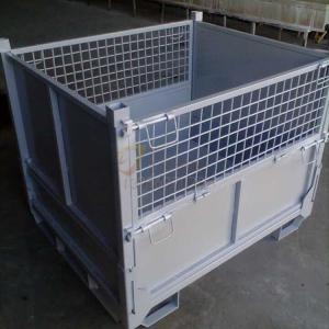 Powdercoating storage Mesh Collapsible Pallet Cage Stillage Heavy Duty