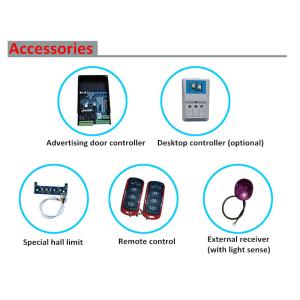 RFID Pedestrian Gate Access Control Advertising Door In Community