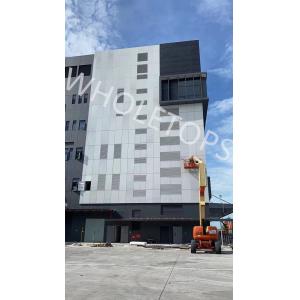 3mm Thk Solid Perforated Aluminum Panel For Custom Building