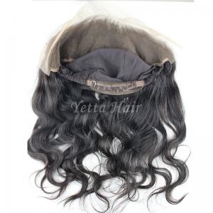 Cheap New Natural Hairline Lace Top Closure , Pre Plucked 360 Lace Frontal With Wig Cap for sale