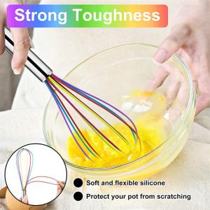 Multiapplication Kitchen Utensils Whisk Stainless Steel Rustproof