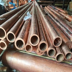 Cu 99.99% 10mm Straight Copper Pipe Tubes C12000 TU2 Customized Length