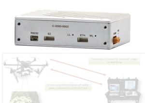 Cheap 30-40km Search and rescue Drones Wireless Real time HD Video &amp; Bi-directional Data Transmitter for sale