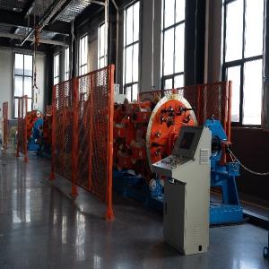 Cheap High Speed Ground Shaft Planetary Stranding Machine with Tension and Pay-off Individual Bobbin Control 1+6+12+18 for sale