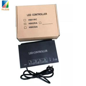 4096 pixels Salve DMX LED Controller H802RA 4 Ports Aluminum Alloy Material