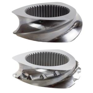 High Wear resistance Twin Screw Extruder Screw Components With Vacuum Quenching