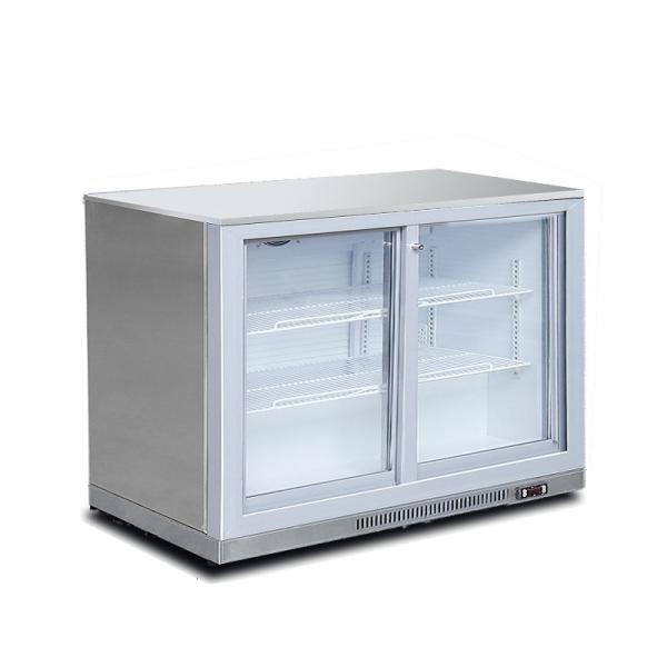 Quality Two Doors Back Bar Under Counter Display Beer Cooler wholesale