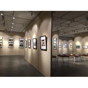 Floor to Ceiling Hanging System Sound proof Sliding Conference Room Folding Wall